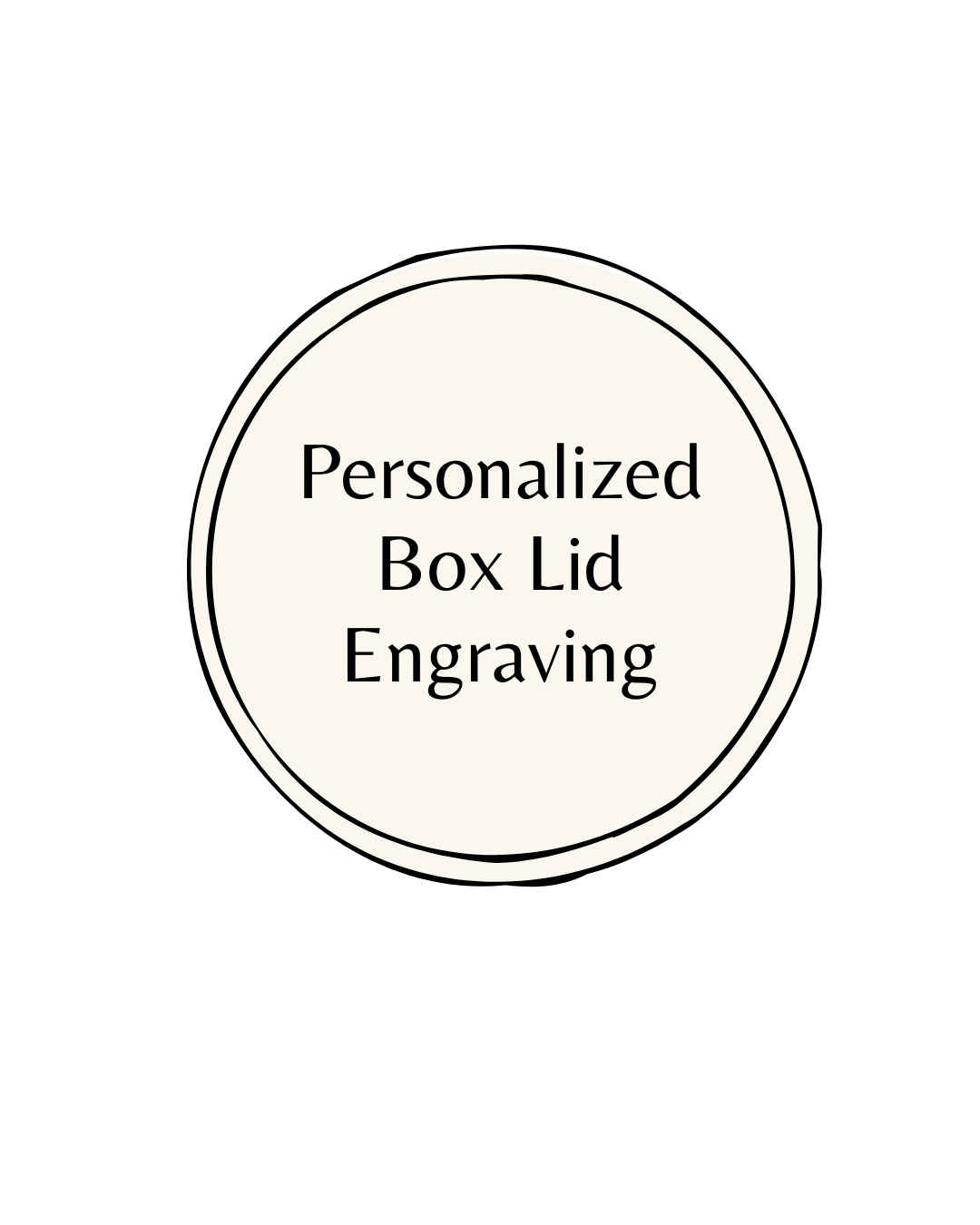Add Personalized Box Lid Engraving